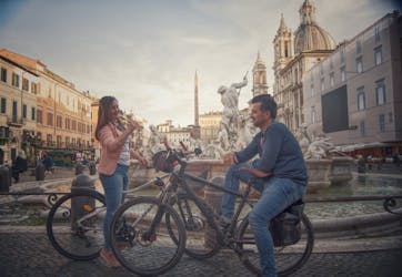 Tour in e-bike di Roma: centro città con combinazione di attrazioni facoltative